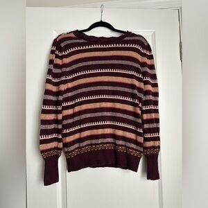 LOFT striped sweater